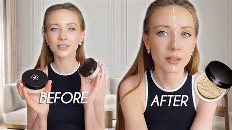 chanel loose powder vs laura mercier|laura mercier setting powder.